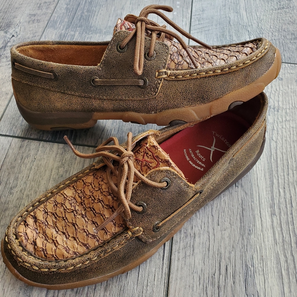 Twisted X Women's Lace up moccasins